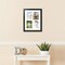 ArtToFrames Collage Photo Picture Frame with 4 - 5x7 inch Openings, Framed in Black with Over 62 Mat Color Options and Regular Glass (CSM-3926-3)